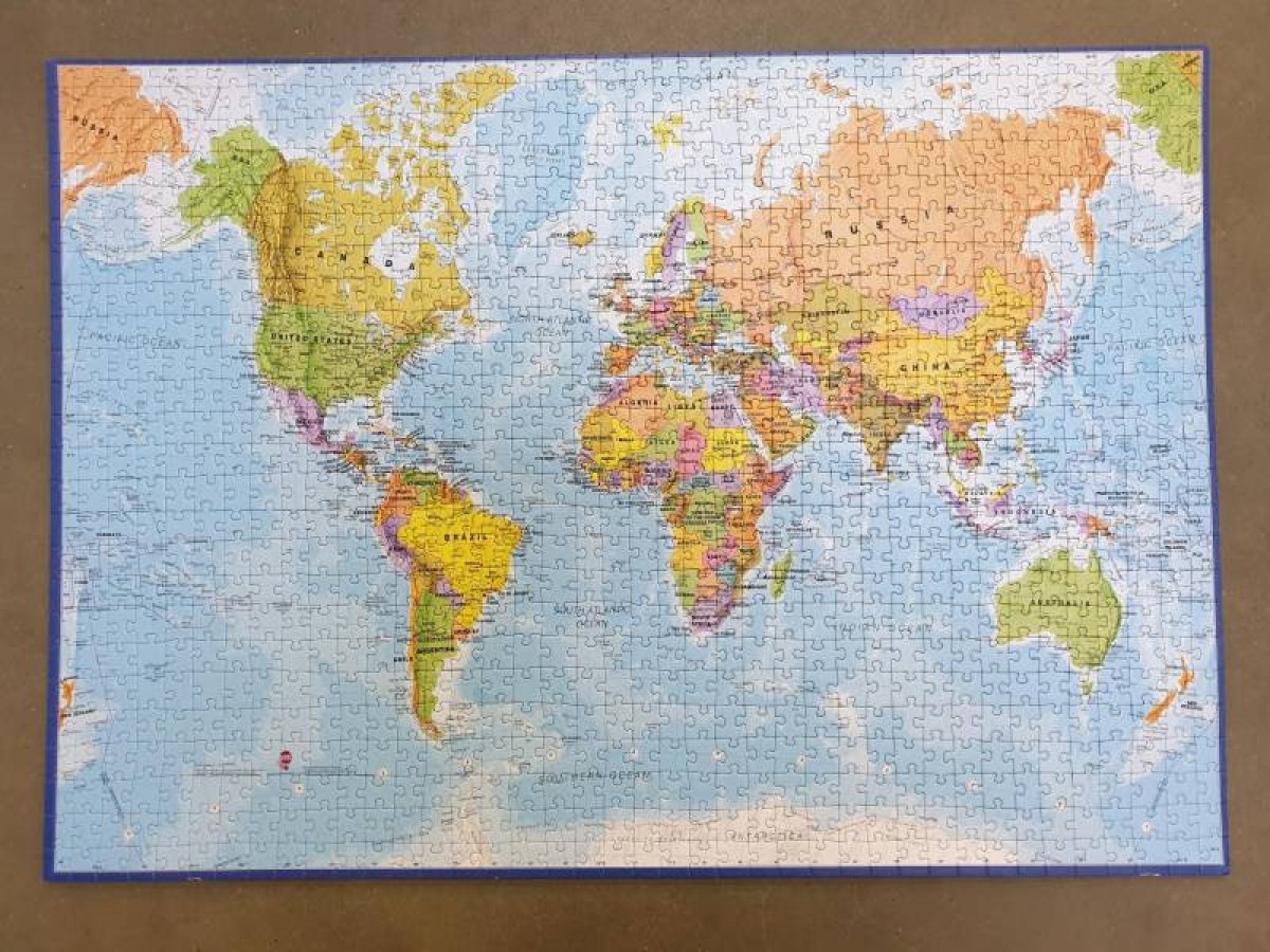 The World Puzzle 1000 bitar The World Puzzle 1000 bitar